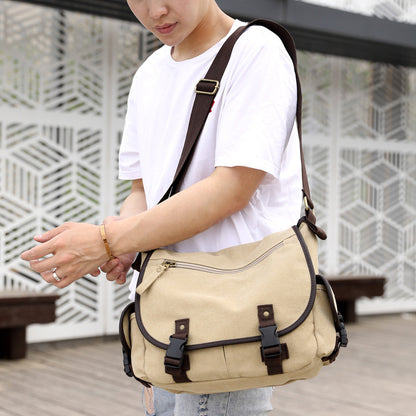 Men's Canvas Shoulder Bags Casual Men's Bags Messenger Bags