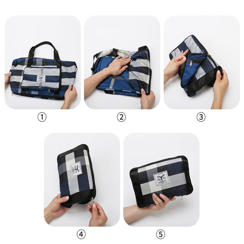 Foldable Travel Duffel Bag Fitness Gym Waterproof Dry